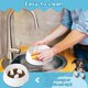 thumbnail image 4 of Cuenco de Alimentación Lenta para Perros y Gatos Sailing Melamina Antideglución Blanco, 4 of 5