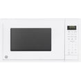 thumbnail image 1 of GE GCST09N1WWW - Horno de microondas blanco, capacidad de 900 W, esenciales de cocina para encimera o recámara, 0,9 Cu. tartas, 1 of 5