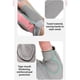 thumbnail image 4 of Soidarity 1 par de guantes de gimnasio para Fitness, guante de medio dedo para ciclismo, manopla de entrenamiento para levantamiento de pesas, Ciclismo Negro/M, 4 of 6