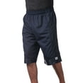 thumbnail image 2 of Pro Club Men's Heavyweight Mesh Basketball Shorts 161-NVY-2XL, 2 of 4