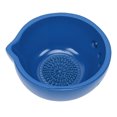 thumbnail image 2 of Cameric Tazón Rallador De Ajo Herramienta De Preparación De Cocina De Gres 2 En 1 Con 5 Tamaños De Orificios Rejilla Eficiente Azul, 2 of 7