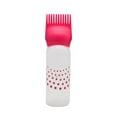 thumbnail image 4 of relayinert Hair Dye Applicator Bottle Reusable Filling Brush Dispenser Hairstyling Red 5Set, 4 of 6