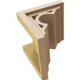 thumbnail image 6 of 10"W x 10"D x 10"H Wide Sheridan Rough Cedar Woodgrain TimberThane Corbel, Primed Tan, 6 of 6