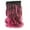 as the picture shows, variant on Riforla Color Highlights Five Clip Hair Extensions Curly Wig Piece Hair Curtain Wigs for Women L