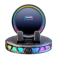 thumbnail image 2 of Tong Multifunction Phone Mount Holder With Auto Clamping Wireless Charging Adjustable LED Ambient Light Navigation Stand, 2 of 5