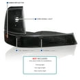 thumbnail image 2 of Spec-D Tuning Black Housing Clear Lens Bumper Corner Lights Compatible with 1998-2000 Ford Ranger L+R Pair Assembly, 2 of 7