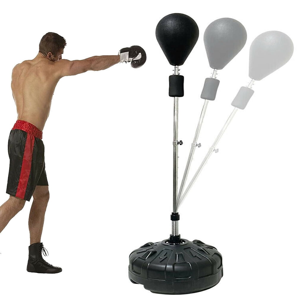 Details about   Punching Reflex Boxing Bag Standing Boxing Ball Speed Training Adjustable Stand 