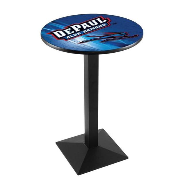 Holland Bar Stool L217B4228DePaul-D2 Table de Pub 42 Po. DePaul Blue Devils avec Dessus 28 Po.