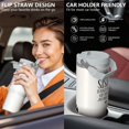 thumbnail image 6 of 1pc sisters 30oz Tumbler with Straw & Handle - Insulated Stainless Steel Cup | Holiday Gift for Man Women (Christmas, Valentine's, Birthday), 6 of 7
