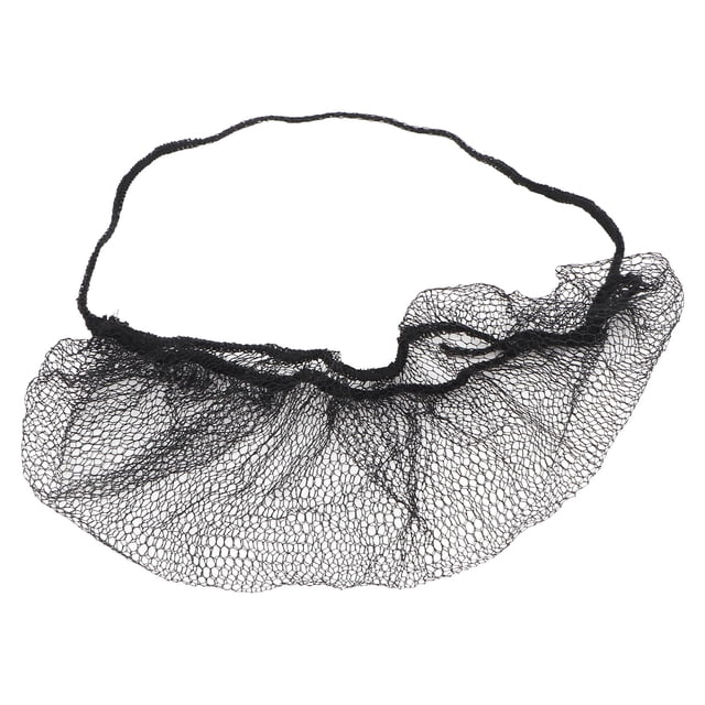 Elastic Beard Net Stretchy Beard Cover Flexible Facial Hair Net 100pcs Disposable Nylon Latex for Food Service Restaurant Kitchen Safety