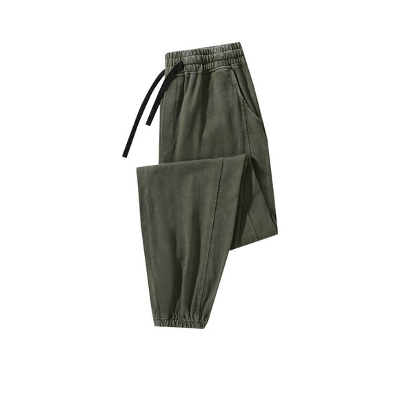 Yusimy Men's Casual Joggers Sporty Sweatpants with Side Stripes, Relaxed Fit for Urban Street Vibes