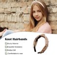 thumbnail image 2 of Diadema con nudo torcido Minnieouse diadema de perlas elegante Beige AP010010-04B, 2 of 6