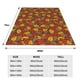 thumbnail image 3 of Balery Fall Leaves Manta de Felpa Suave y Acogedora – Cobija de Franela Aterciopelada para Cama, Lavable y Cálida para Sofá, Mascotas, Transpirable-40"x30", 3 of 7