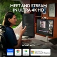 thumbnail image 3 of Cámara web Logitech MX Brio Ultra HD 4K 1080p 60 fps Gris pálido, 3 of 9