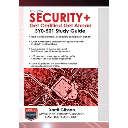 Comptia Security+ Get Certified Get Ahead : Sy0-501 Study