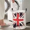 thumbnail image 6 of ZICANCN United Kingdom Flag Laundry Basket Organizer, Dirty Clothes Hamper for Bathroom Kids Girls Boys Laundry Hamper Small, 6 of 7