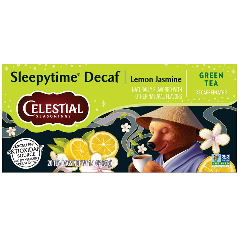 Celestial Seasonings Herbal Chamomile Sleepytime Decaf Lemon