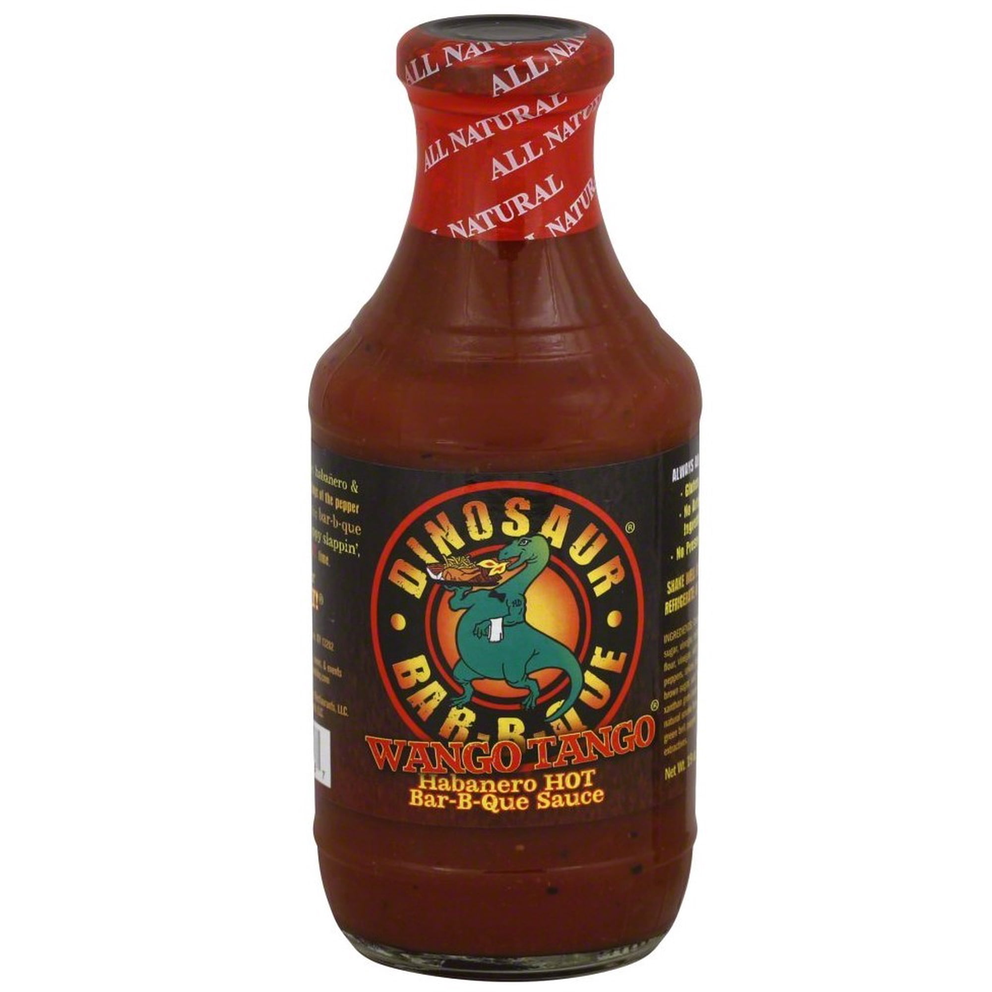 Dinosaur Bar-B-Que Wango Tango Habanero BBQ Sauce, 19 oz Bottle