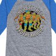thumbnail image 3 of Teenage Mutant Ninja Turtles - Respect The Brotherhood - Toddler & Youth Raglan Graphic Tee, 3 of 4