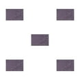 thumbnail image 1 of kurtrusly PVC Leaf Pattern Placemats Plate Mats Pad Place Mat Drink Cup Coasters Rectangle Insulation Kitchen Decor 45X30cm Taro Milk leaf 5Set, 1 of 6