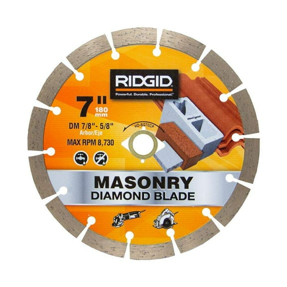 7 In. Segmented Diamond Blade