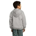 thumbnail image 2 of Port & Company ® - Youth Core Fleece Full-Zip Hooded Sweatshirt. PC90YZH, 2 of 6