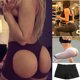 thumbnail image 3 of 4 piezas Mujeres Sexy Body Sculpting Cadera Levantamiento Pantalones Body Shaping Lencería Show Hip Mujer Show PP Hip Levantamiento Bragas Boxer Calzoncillos Malla Bragas Sexy (XL, Negro+Tono de piel) Sincero Electrónica, 3 of 5