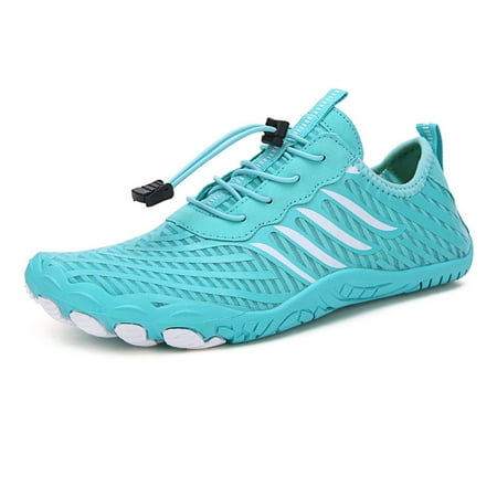 

Adult Water Barefoot Shoes Quick-drying Hiking Upstream Sneakers (Blue 37)