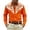 1-Orange, variant on Embroidered Western Cowboy Shirts for Men Button Long Sleeve Shirt with Vintage Ethnic Design