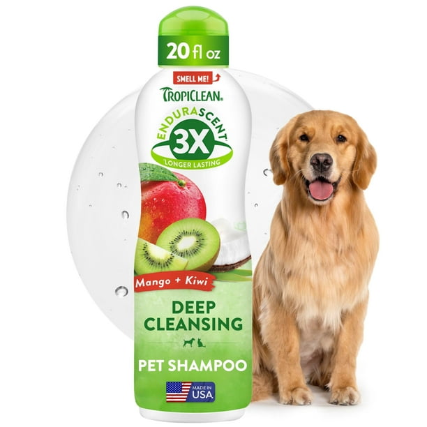 Champú para perros TropicLean Deep Cleansing Olor Control 591 ml