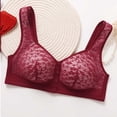 thumbnail image 4 of Antinious Womens Lace Front Closure Wireless Breathable Seamless Support Comfortable Everyday Bra, 4 of 5