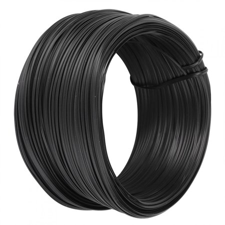 

Galvanized Iron Wire Black Bendable Ties 0.55mm / 0.02in Cable Storage Electronic Products Gardening Toys
