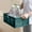 Green, variant on Ckraxd Large Folding Storage Basket for Snacks, Stationery, and Cosmetics - Durable, Space-Saving Organizer for Home, Office, and Outdoor Use