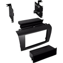 American International MAZK844 Single/Double DIN Black Stereo Dash Kit for Mazda 3 2004-2009