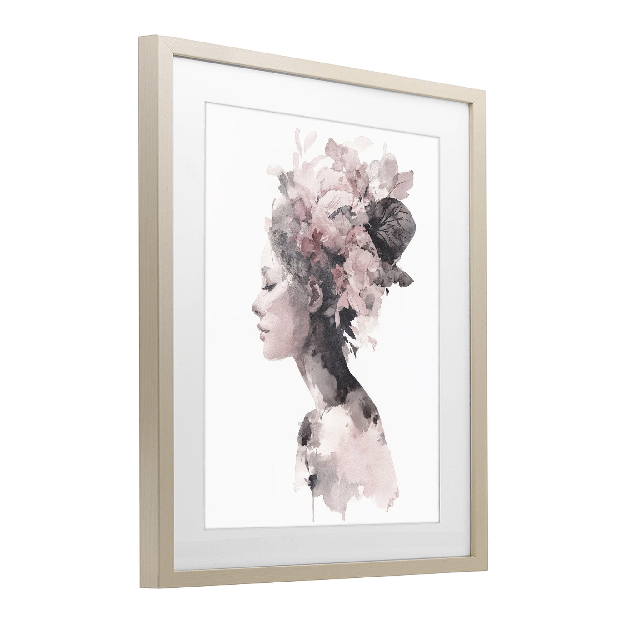 Stupell Industries Nature's Empress Silhouette Birch Framed Print Under Glass, design by Svetlana Aleynikova