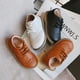 thumbnail image 5 of Zapatos de cuero para niños, zapatos de suela blanda para primavera, zapatos para bebés, zapatos con cordones para niñas pequeñas, 5 of 5