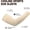 A-Beige, variant on Lanola Arm Sleeves, Cooling UV Sun Protection Sports Compression for Men/Women/Kids