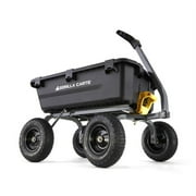 Gorilla Carts Poly Dump Cart 1200 lb. cap.