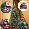 thumbnail image 3 of 2025 2D Printed Flat Truck Ornament Advent Calendar with 24 Unique Vehicle Designs for Festive Countdown Celebration, 3 of 6