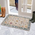 thumbnail image 5 of Bohemian Light Orange Ethnic Pattern Rug Door Mat 30 X 17 Inch Welcome Doormat Indoor Outdoor Entrance Floor Mat Non Slip Spring Summer Decor Rubber Mats, 5 of 6