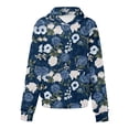 thumbnail image 5 of Bovemsi Sweatshirt for Women Fashion Spring Autumn Casual Long Sleeve Hoodies Sweatshirts Top Camo Hoodie, 5 of 7
