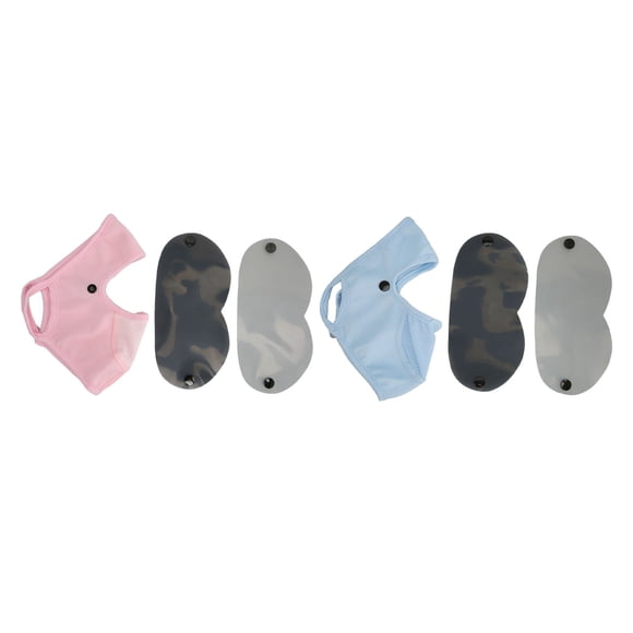 Velo Facial Protector Solar Para Mujer, Diseño De Malla Protección Ultravioleta Multifuncional Suave Y Cómodo Escudo Facial Completo 4 Piezas Para Senderismo