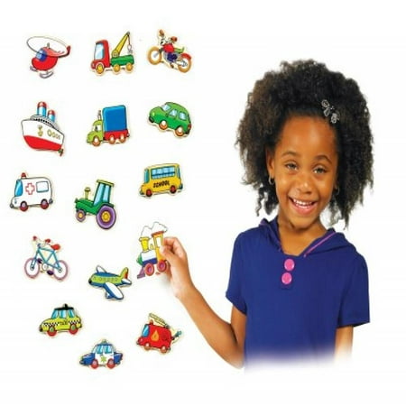 Small World Toys Ryan's Room Wooden Toys  -Stick Em Magnets - (Best Wooden Toys In The World)