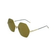 thumbnail image 2 of Bottega Veneta Green Geometric Sunglasses BV0201S 004 60, 2 of 2