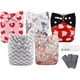 thumbnail image 1 of Alva Baby 5 Pañales Ecológicos de tela estampados, impermeable y adaptables de 4-16kG, 1 of 7