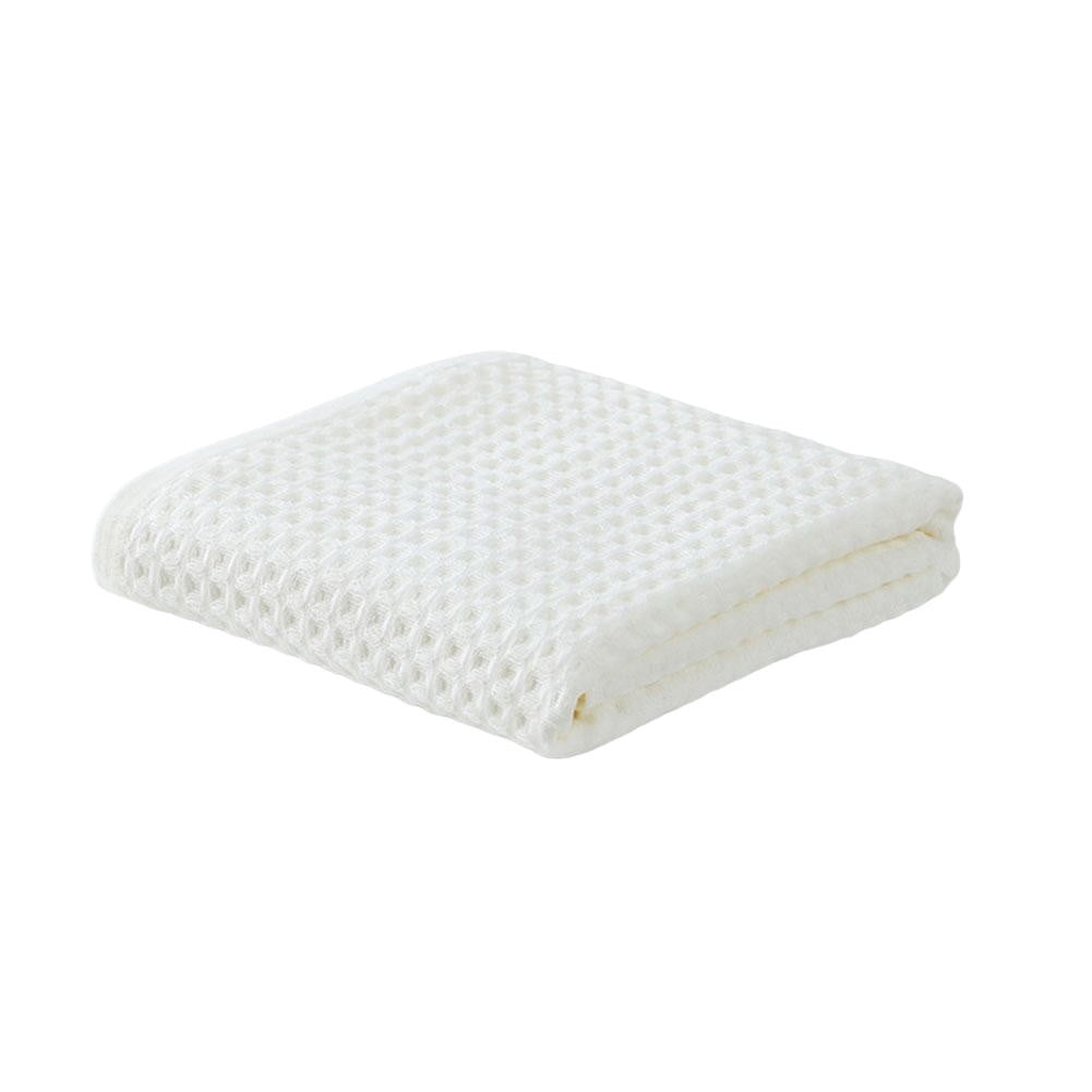 Wodtesl Waffle Weave Bath Towels Set 100 Cotton Soft Absorbent Towels for Home