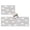 Gray, variant on Clouds 2 Pieces Non-Slip Kitchen Mat Set, Sky Cartoon Pink Soft Door Mat with Rubber Backing, Dirtproof Rugs for Entrance Doorway, 23.6 x 70.9in