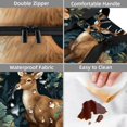thumbnail image 4 of Deer Double Layered Insulated Lunch Bag with Two Compartments, Large Capacity, and Hand Carry - 7.1x11.4x16.1 Inches, 4 of 6