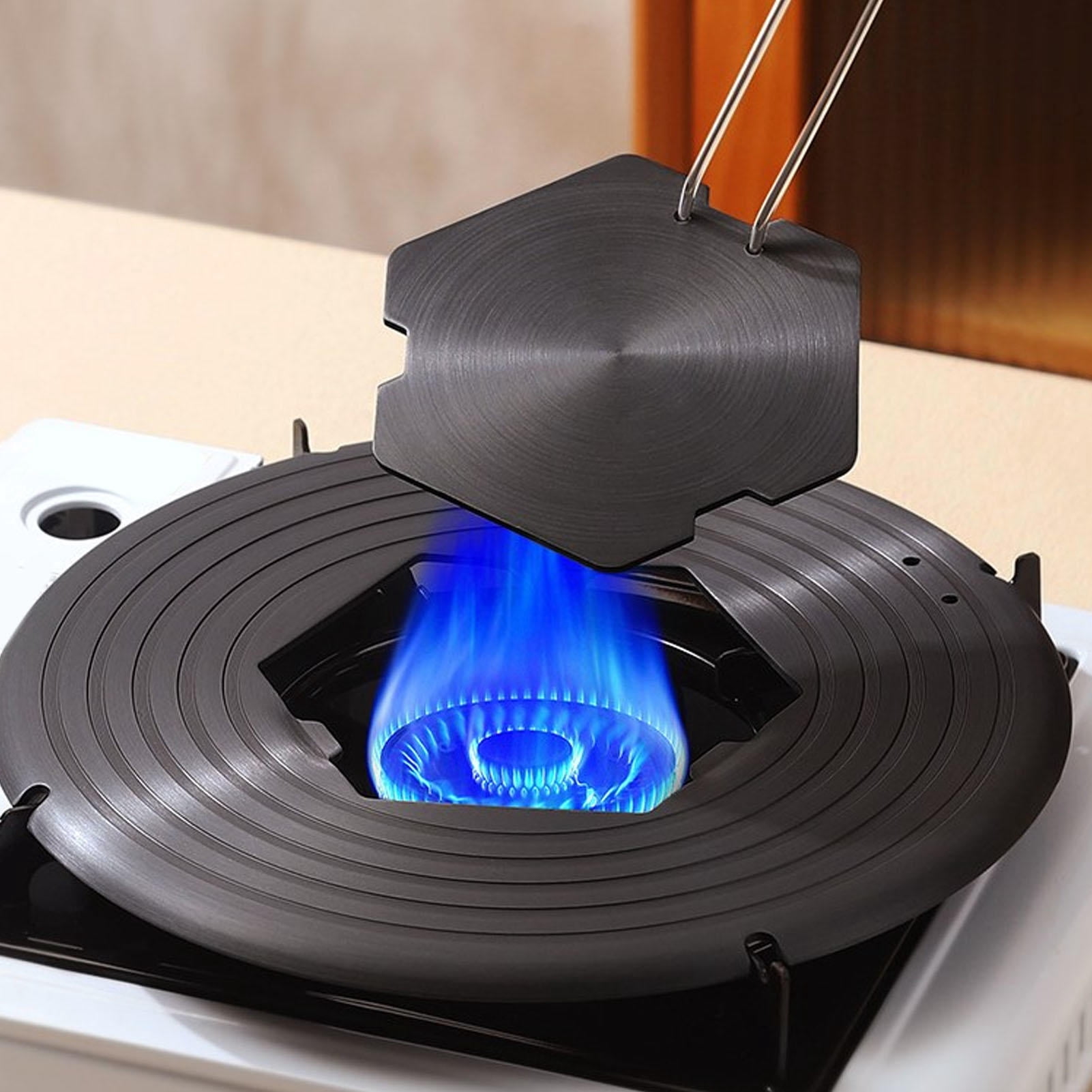 BIMZUC 10.6” Detachable Heat Diffuser Plate – Rapid Thawing, Heat‑Insulation, Multi‑Stove Compatible, Protects Pots & Gas Stoves