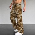 thumbnail image 2 of Men's Cargo Pants with Pockets,Durable Work Pants,Breathable Fabric Relaxed Fit Hiking Joggers Pants, 2 of 6